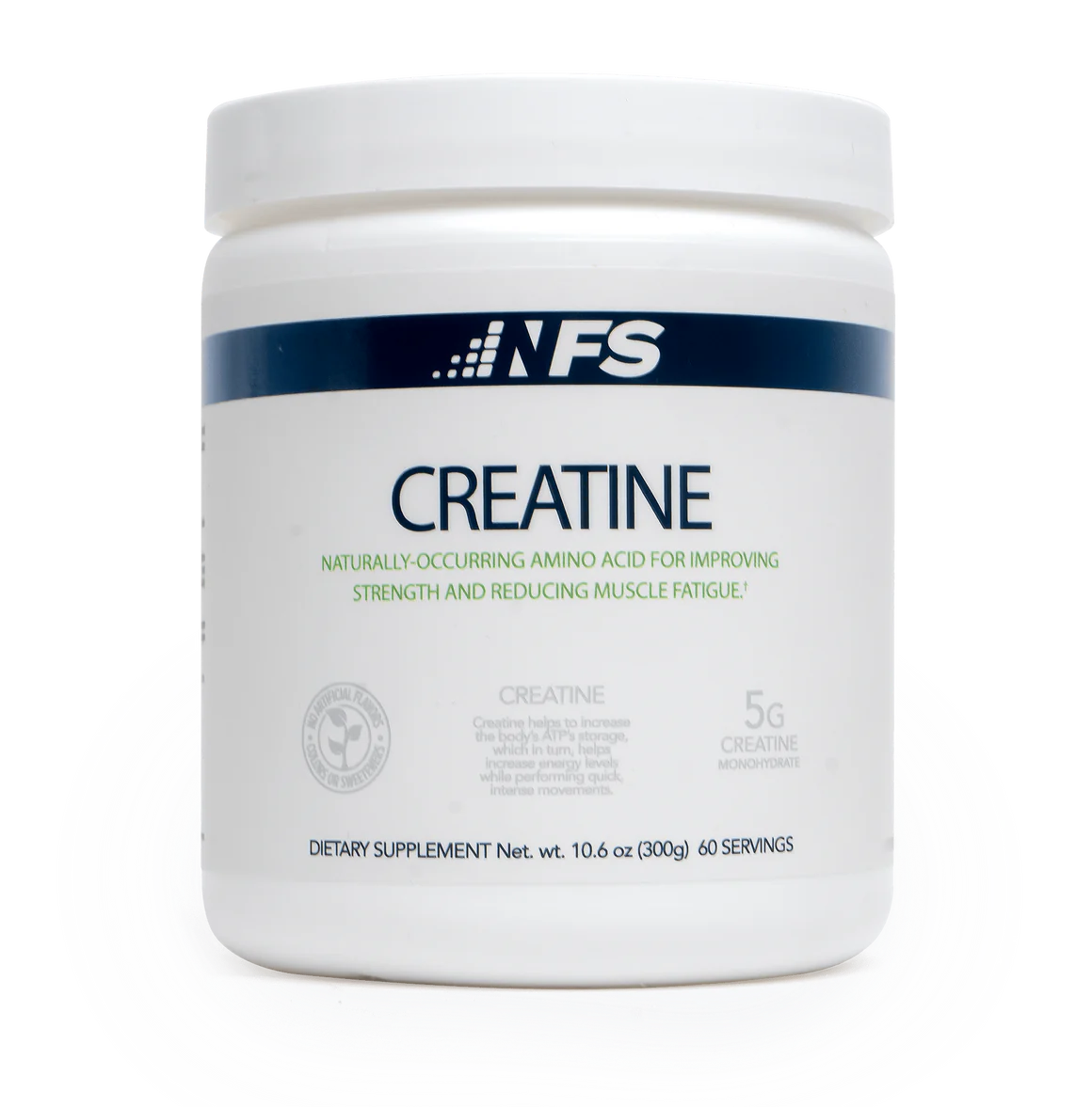 NF Sports Creatine 300g jar, number one creatine supplement for strength and performance