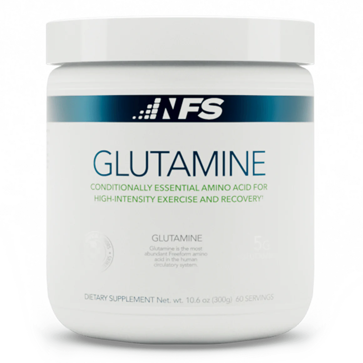 NF Sports Glutamine 300g supplements to reduce muscle soreness from high intensity training