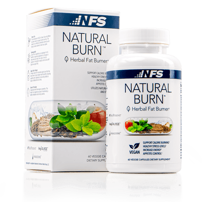 NF Sports Natural Burn vegan formula all natural fat burning supplements