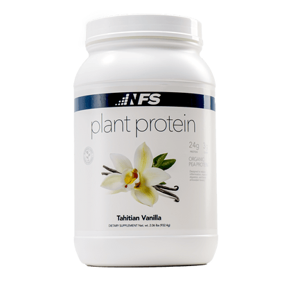 NF Sports Plant Protein Tahitian Vanilla vegan protein powder gluten free