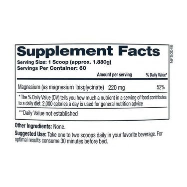 Magnesium Glycinate - NF Sports